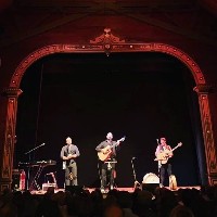 Onstage, Infinity Hall, Norfolk 2019.