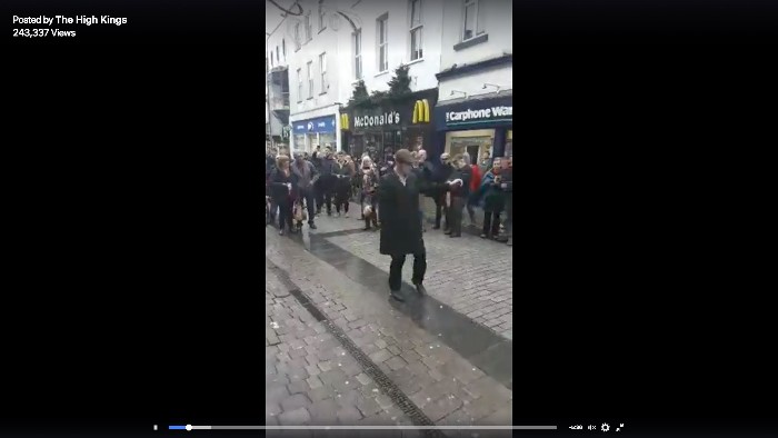 THK Galway Instore footage becomes viral hit online !!