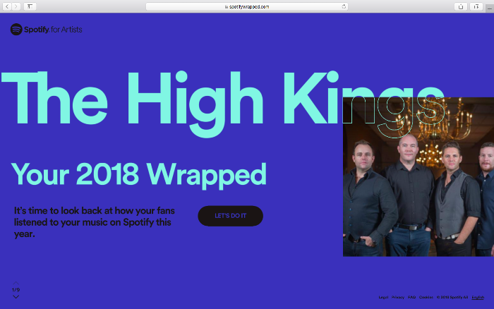 End of Year Record Breaking Spotify Stats.