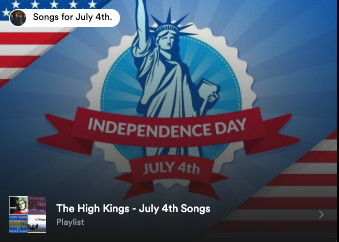 The High Kings - July 4th Songs