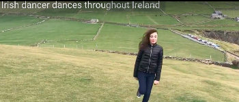 Caterina Dances Around Ireland with The High Kings !