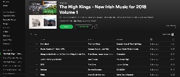 New 2018 Spotify Playlist Selected by THK.